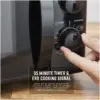 Swan SM4420BLK Microwave 700w 20 Litre Capacity Black