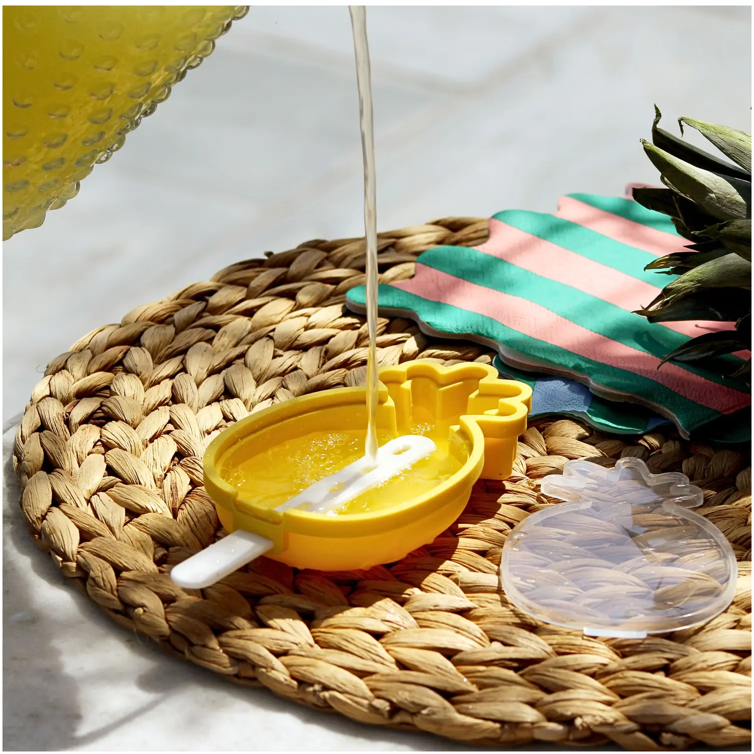 Tala Silicone Pineapple Ice Lolly Mould