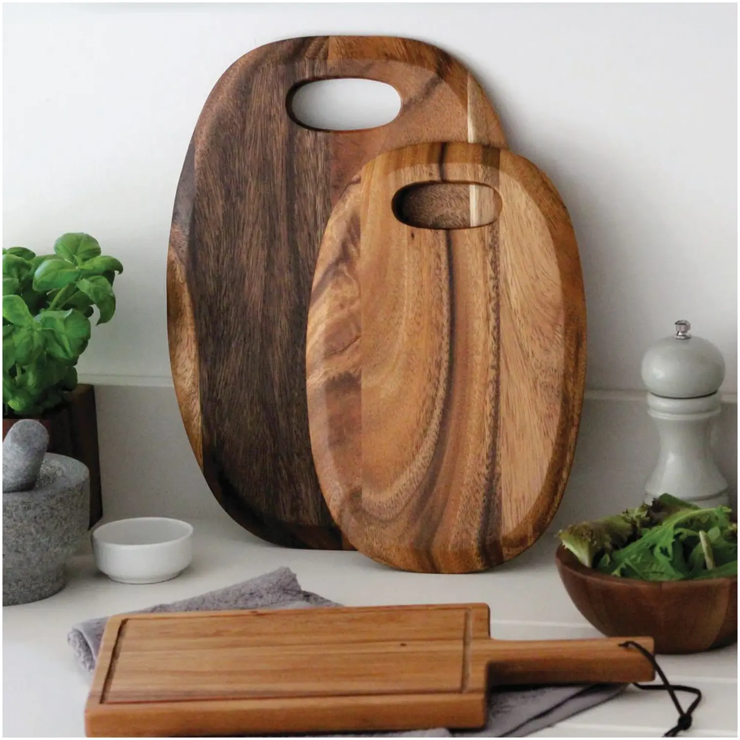 TLA0435 Tala Small Lacquered Acacia Board 30x20cm