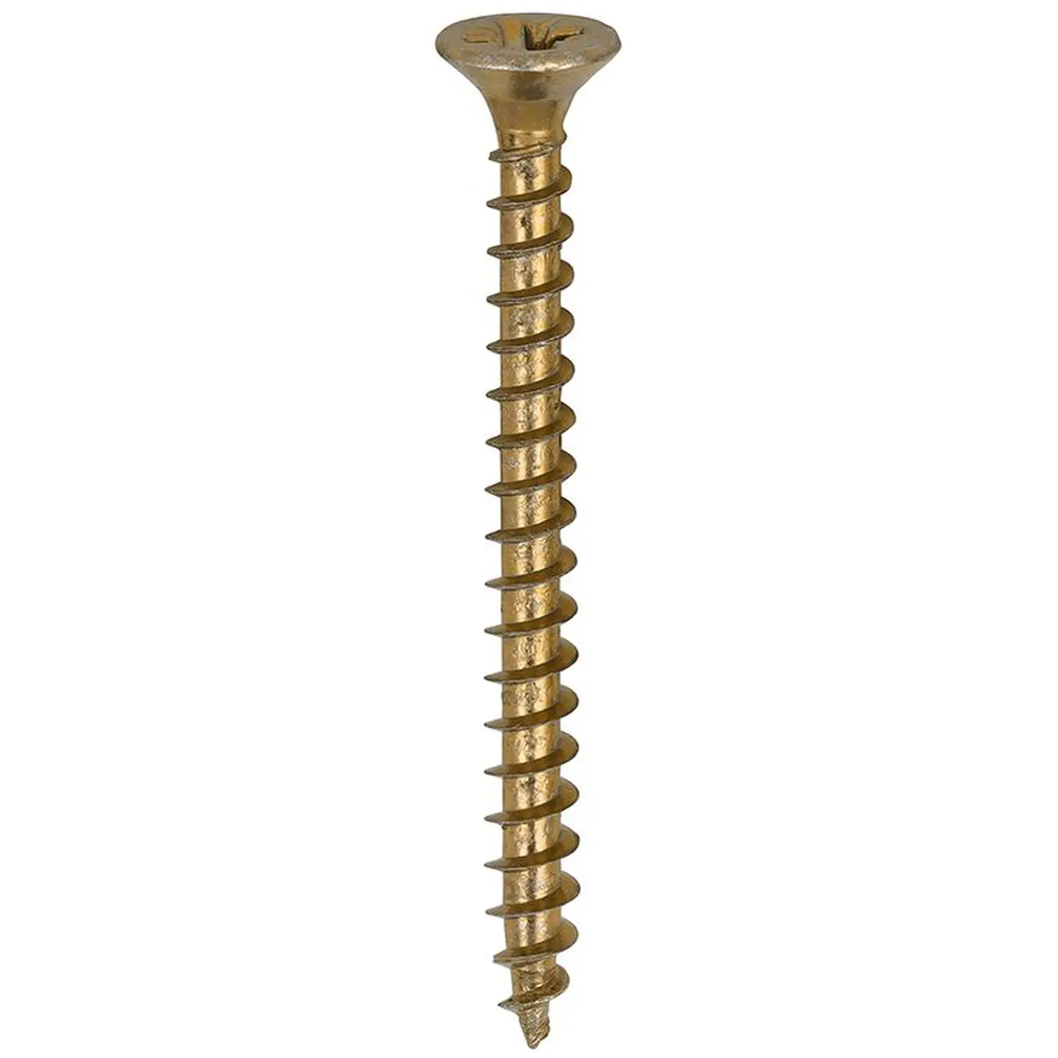 Timco Wood Screw Pozi Drive Head YZP 4 x 45mm Box of 200