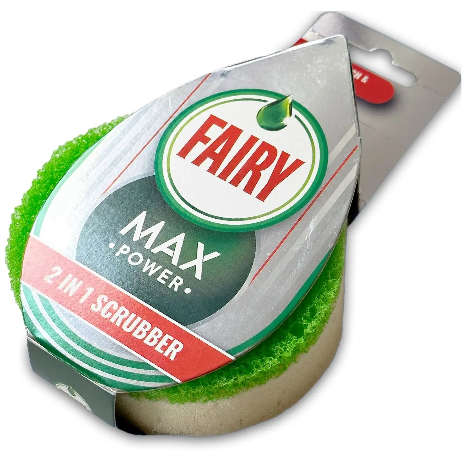 ADD0008 Fairy Max Power Teardrop 2 in 1 Scrubber