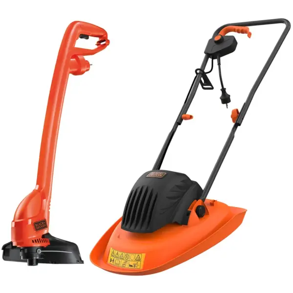 BDP0168 Black+Decker Hover & Strimmer Twin Pack