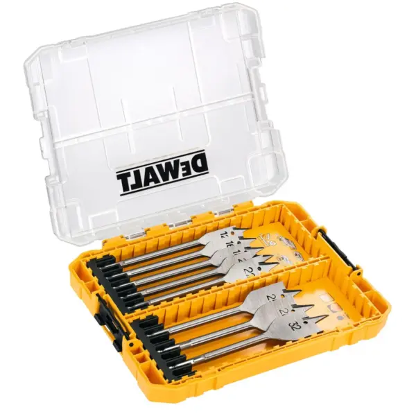 DeWalt 8pce Wood Flatbit Set