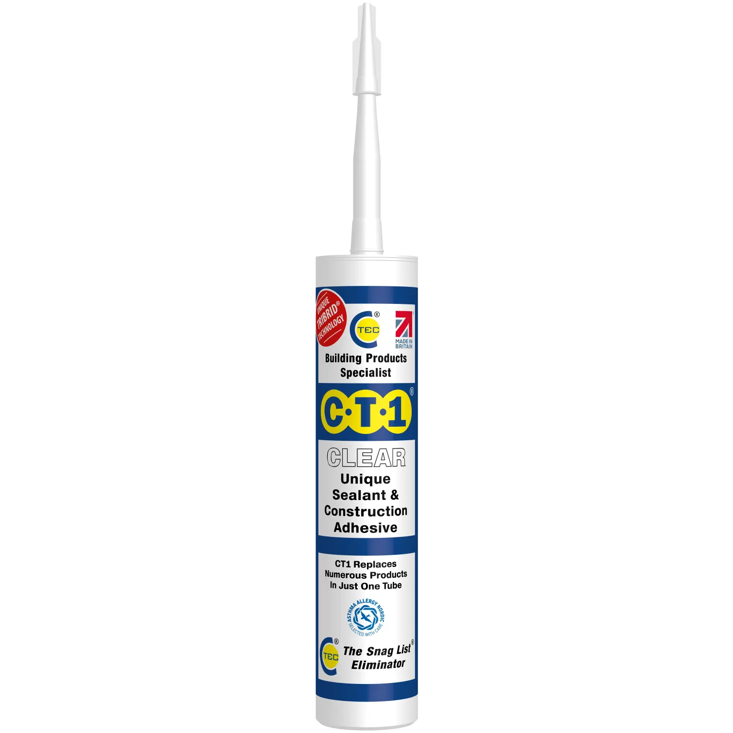CT1 Adhesive & Sealant Clear 290ml
