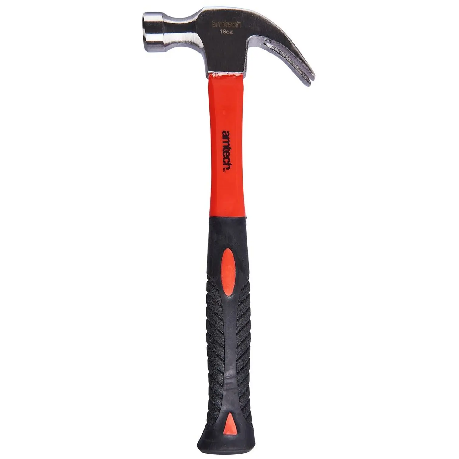 DKT0013 Amtech Claw Hammer Fibre Glass Shaft 16oz