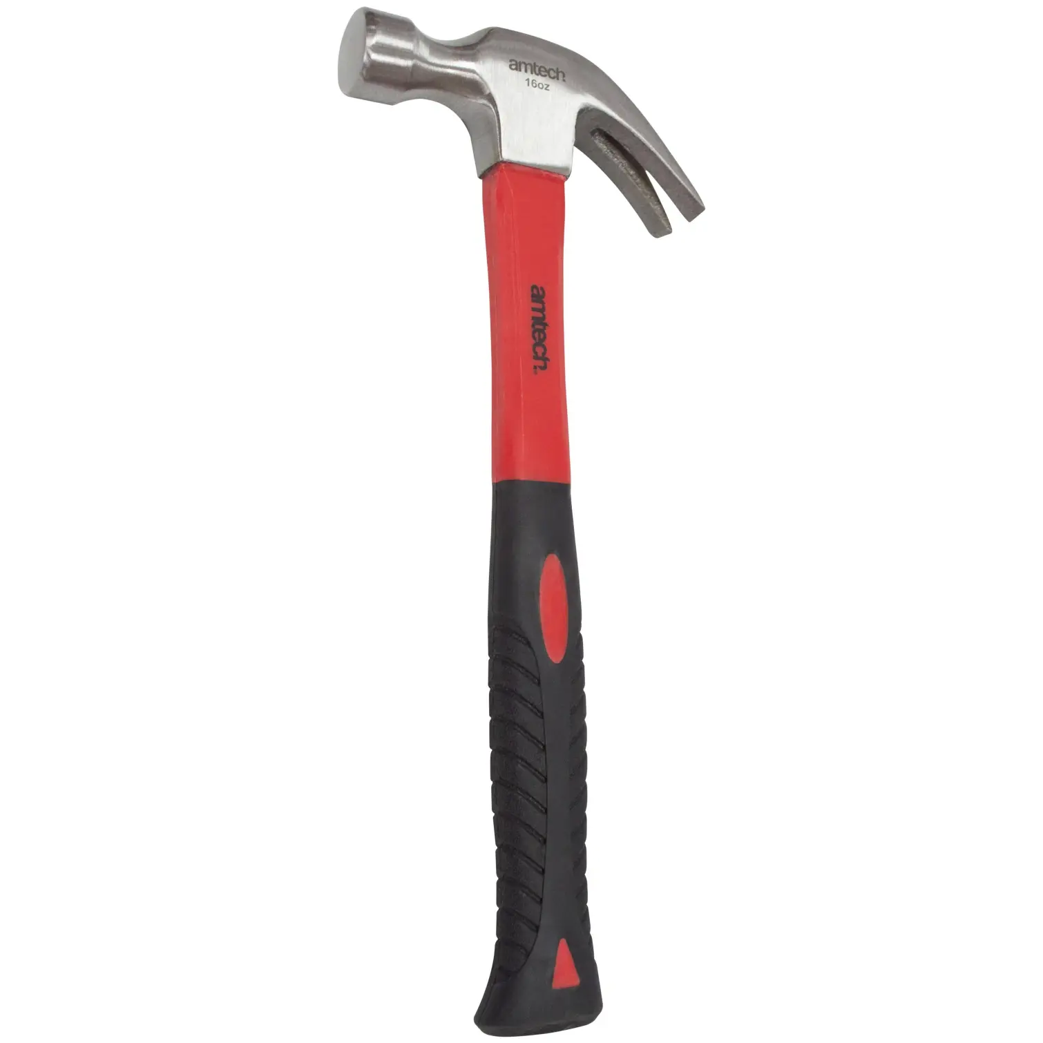 DKT0013_3 Amtech Claw Hammer Fibre Glass Shaft 16oz