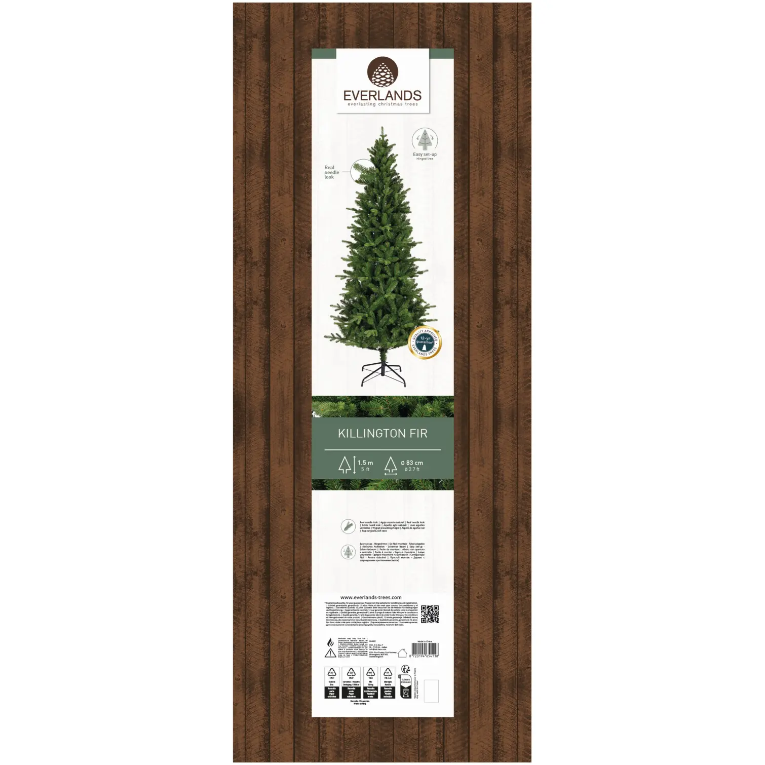 Kaemingk Killington Fir Tree 6ft