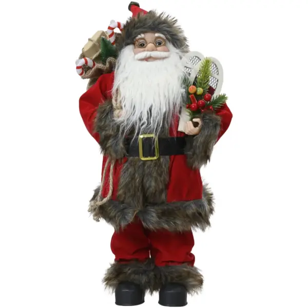 Kaemingk Traditional Standing Santa 45cm