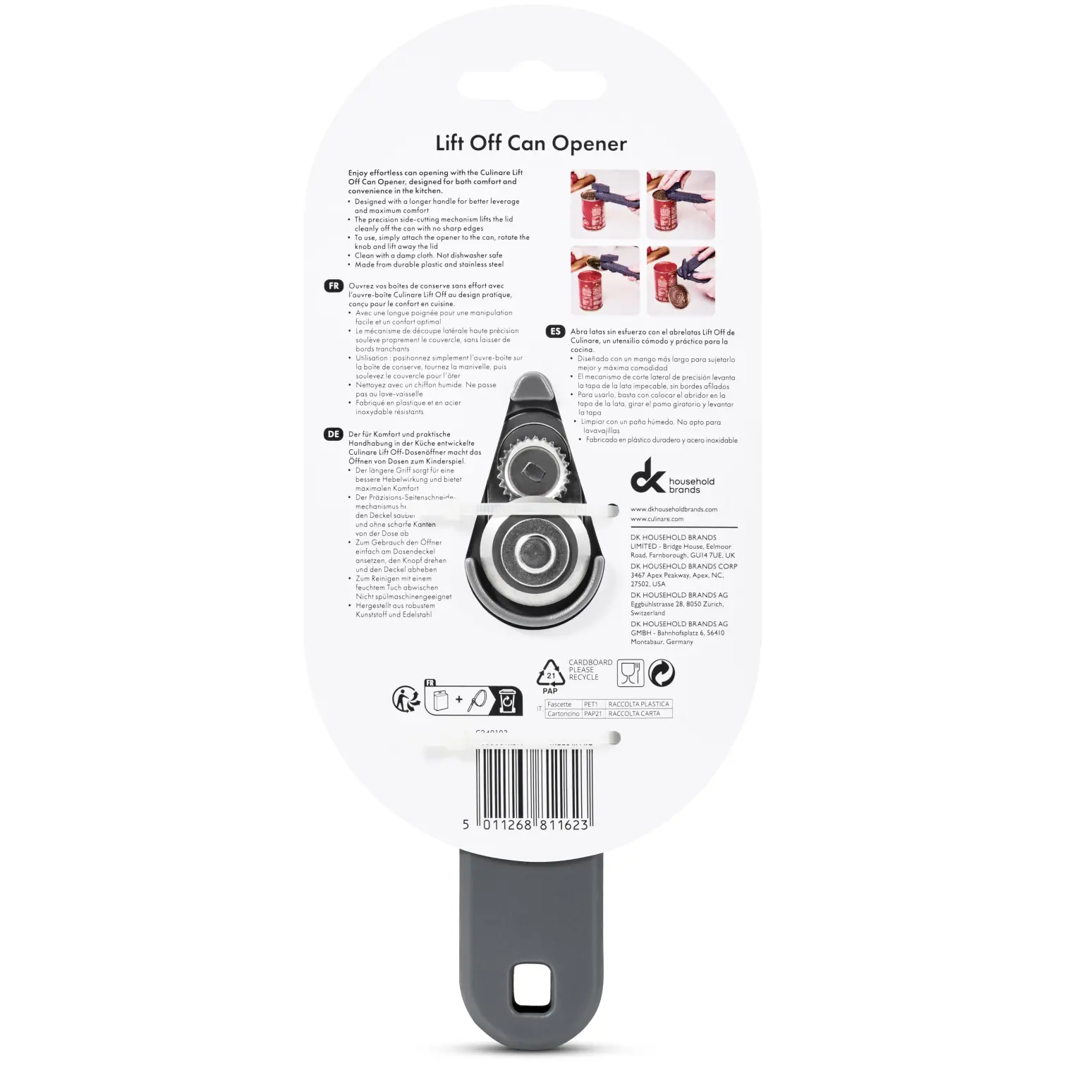 Culinaire Lift Off Can Opener