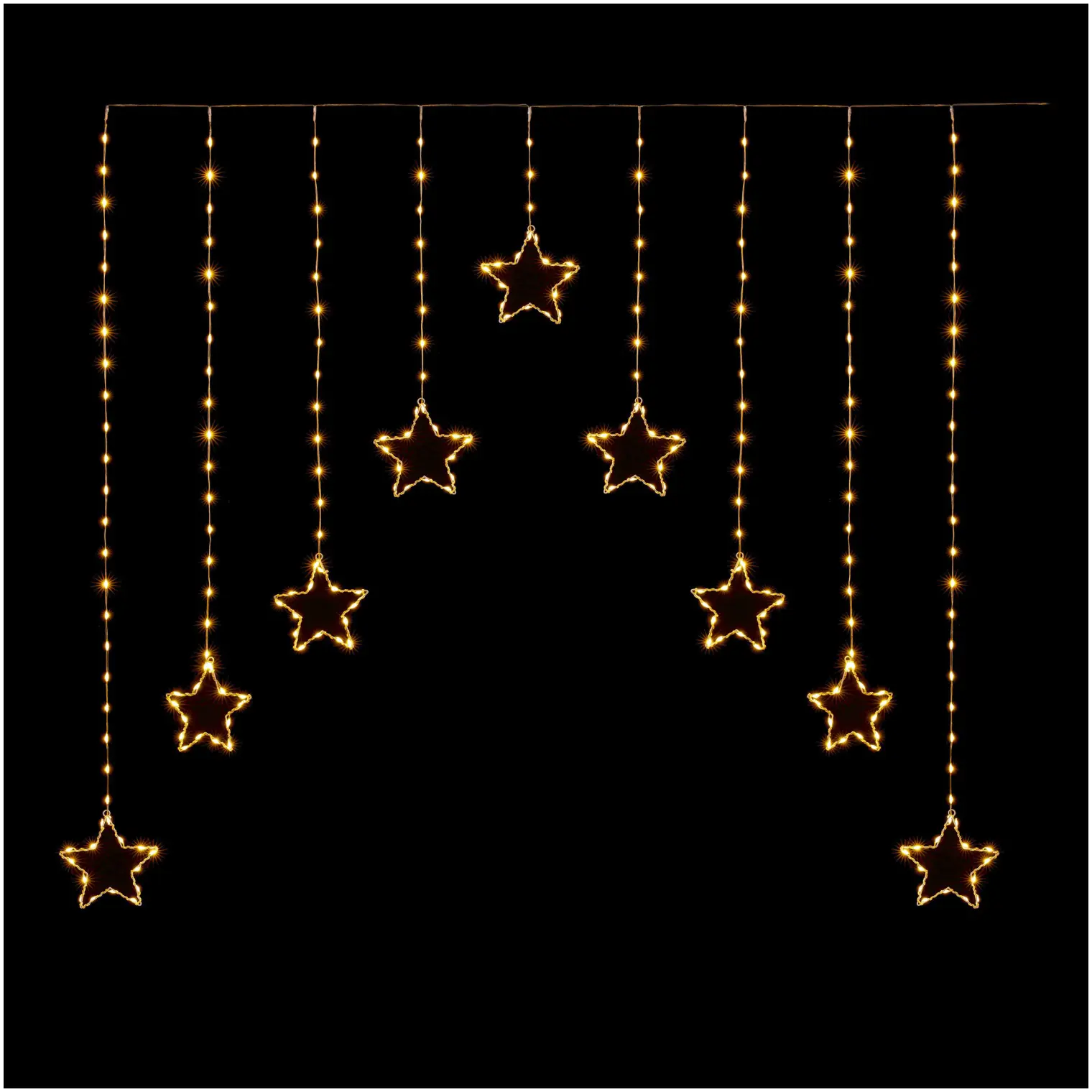 Premier Flexibright Star Curtain Light Warm White