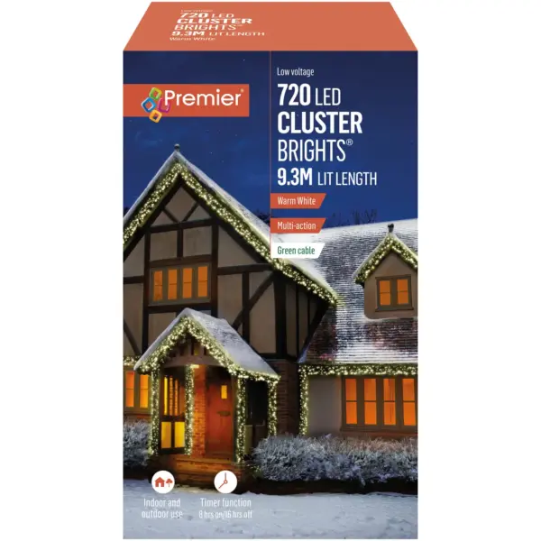 Premier 720 LED ClusterBrights Warm White