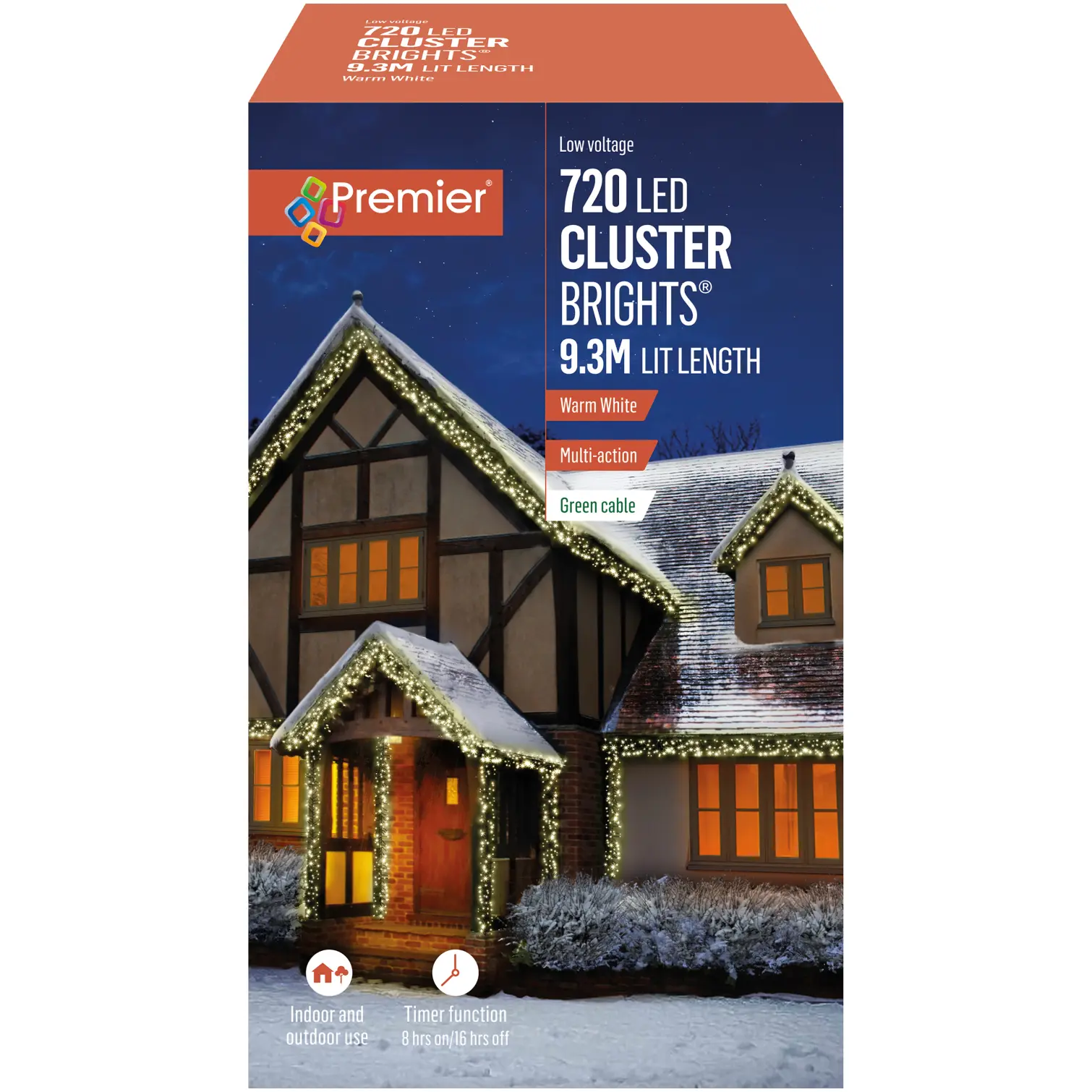 Premier 720 LED ClusterBrights Warm White