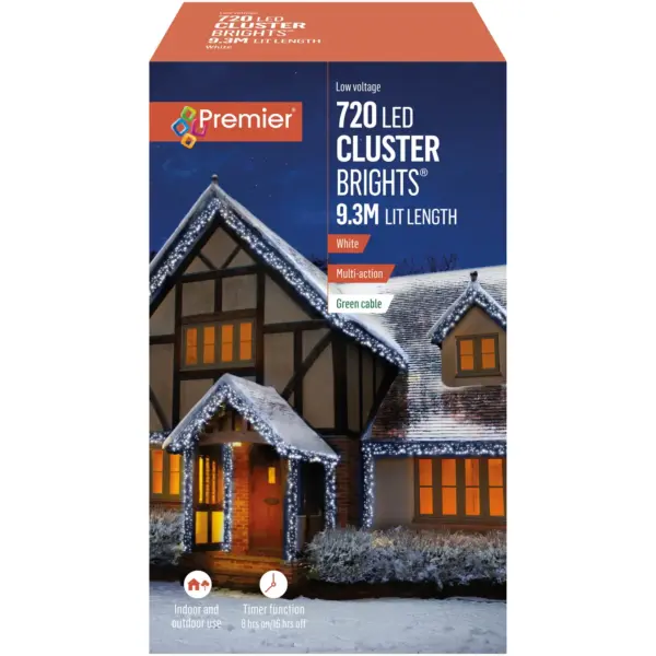 Premier 720 LED ClusterBrights White
