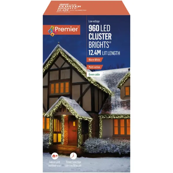 Premier 960 LED ClusterBrights Warm White