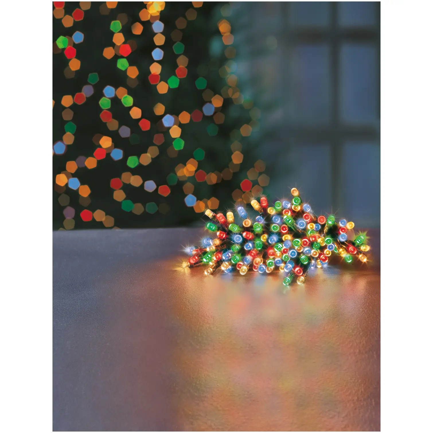 Premier 100 LED Timelights Multi-Colour