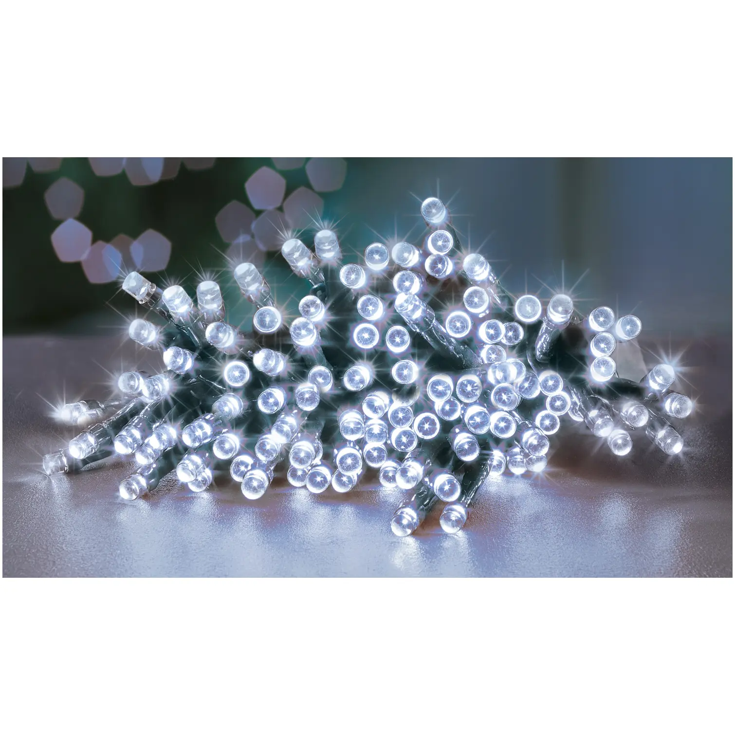 Premier 100 LED TimeLights White