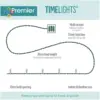 Premier 24 LED Timelights Warm White