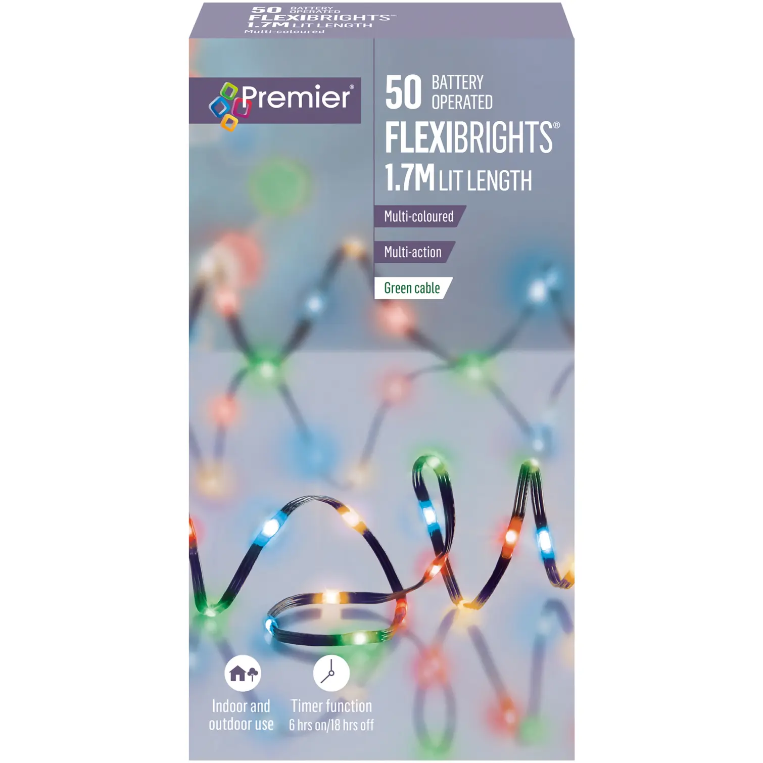 Premier 50 LED FlexiBrights Multi-Colour