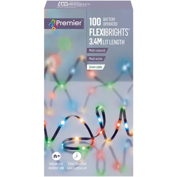 Premier 100 LED FlexiBrights Multi-Colour