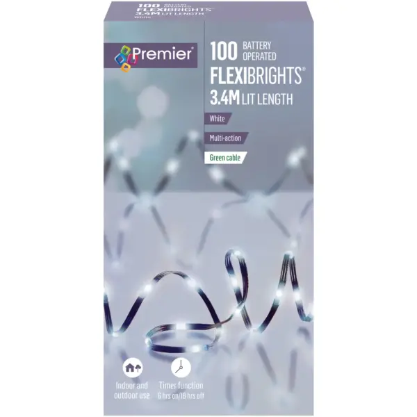 Premier 100 LED FlexiBrights White