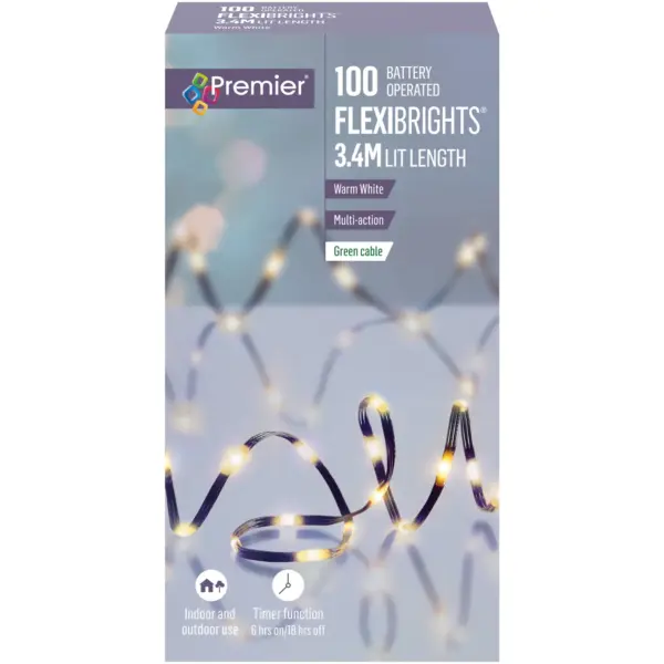 Premier 100 LED FlexiBrights Warm White