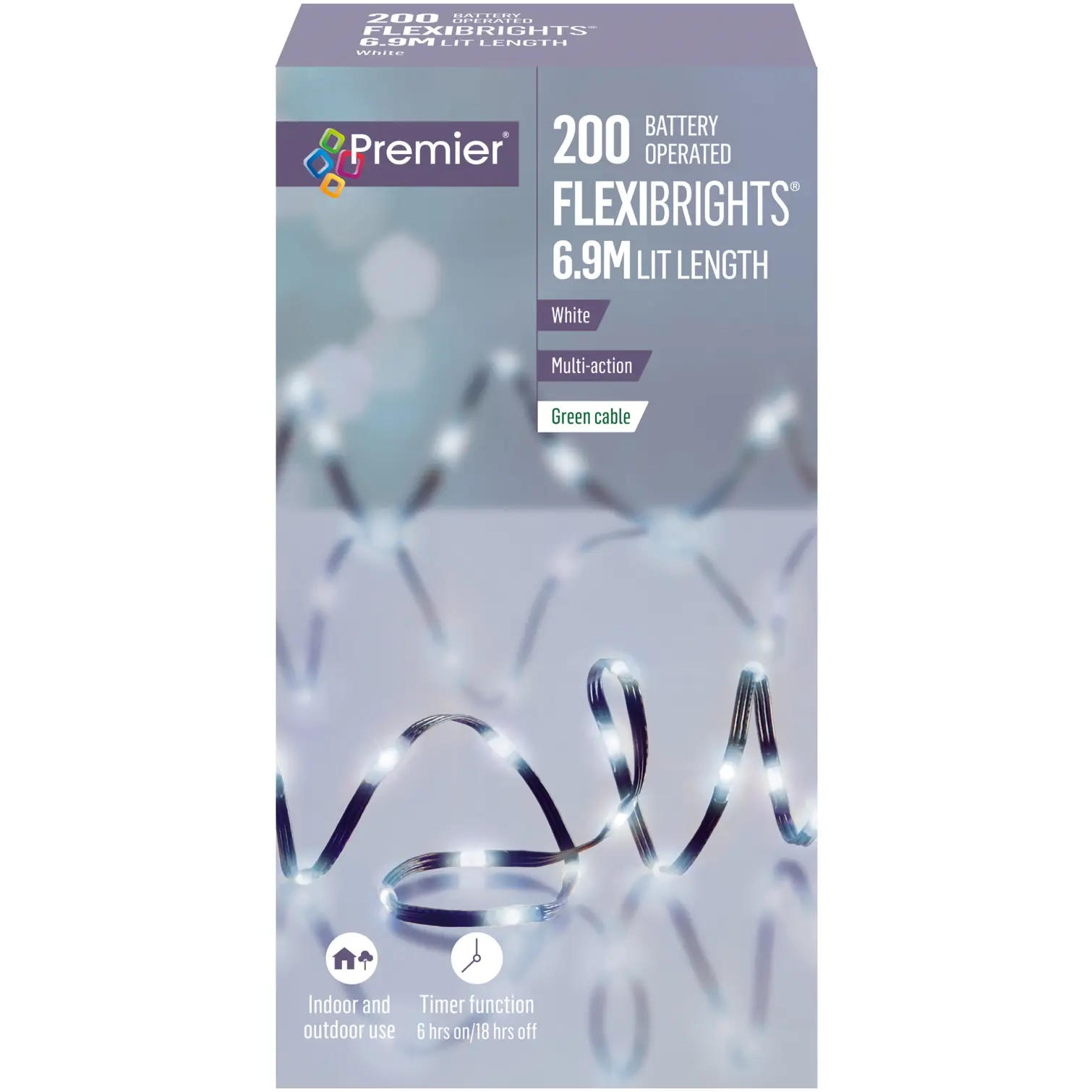 Premier 200 LED FlexiBrights White