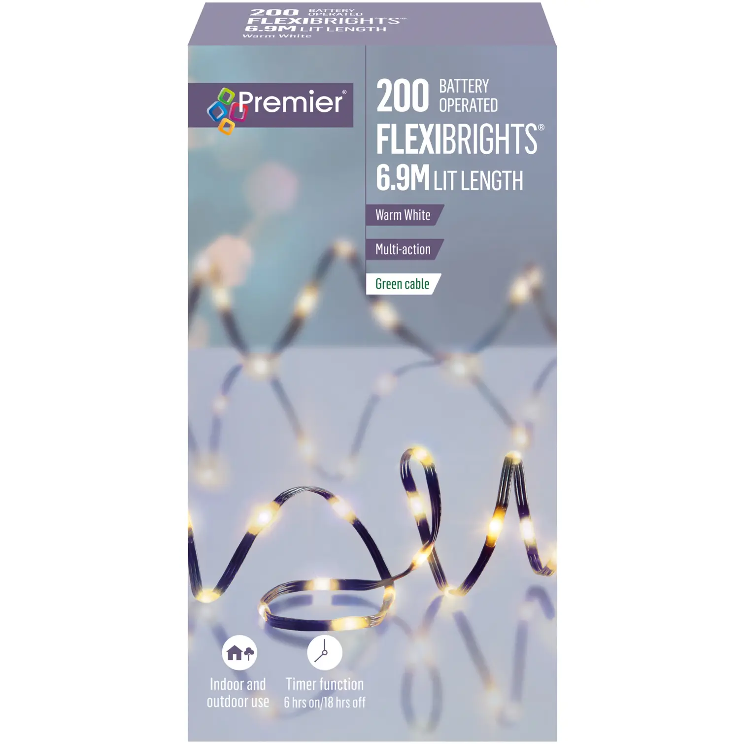 Premier 200 LED FlexiBrights Warm White