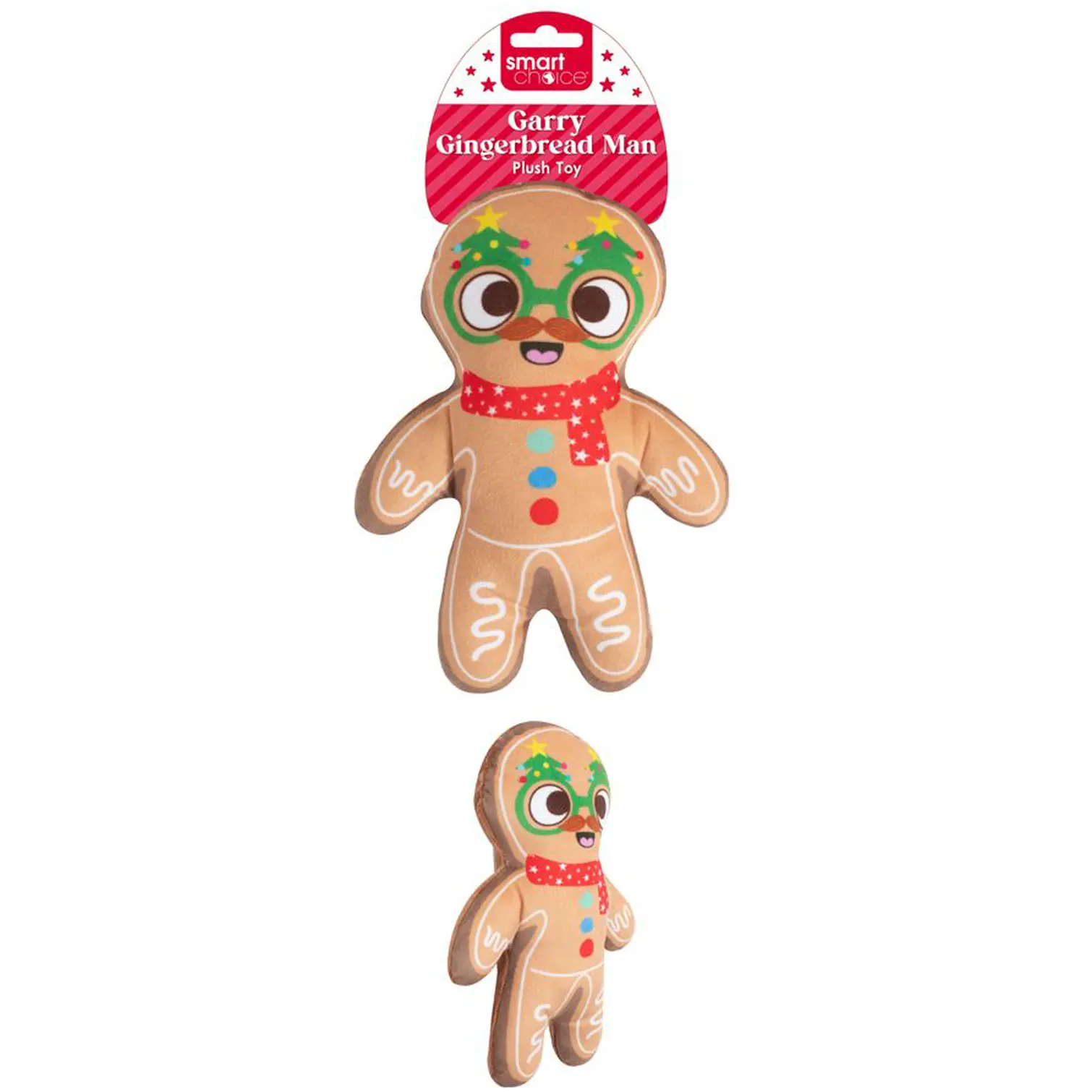 Squeaky Plush Christmas Dog Toy