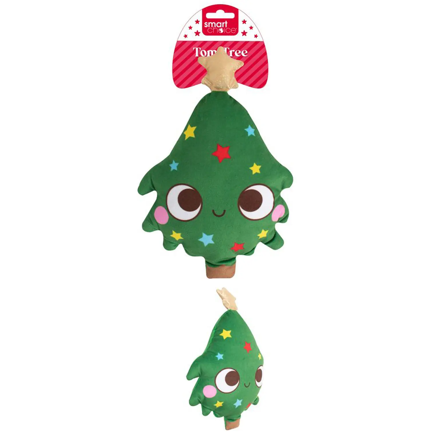 Squeaky Plush Christmas Dog Toy