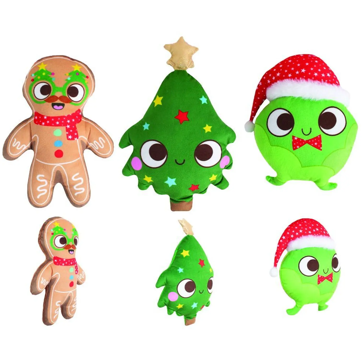 Squeaky Plush Christmas Dog Toy