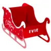 Festive Santa's Been Sleigh Present Holder