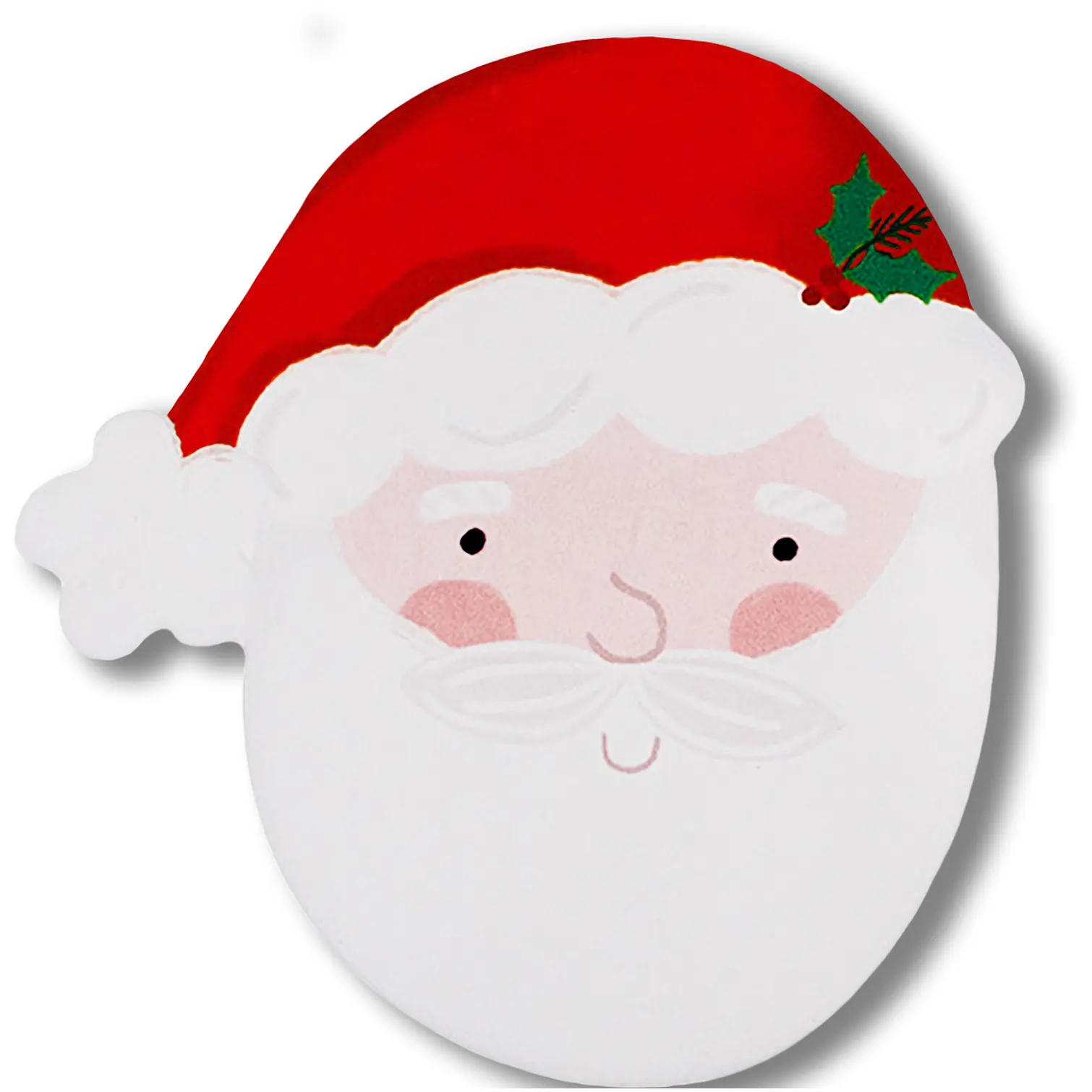 Santa Shaped Coasters Pack of 4