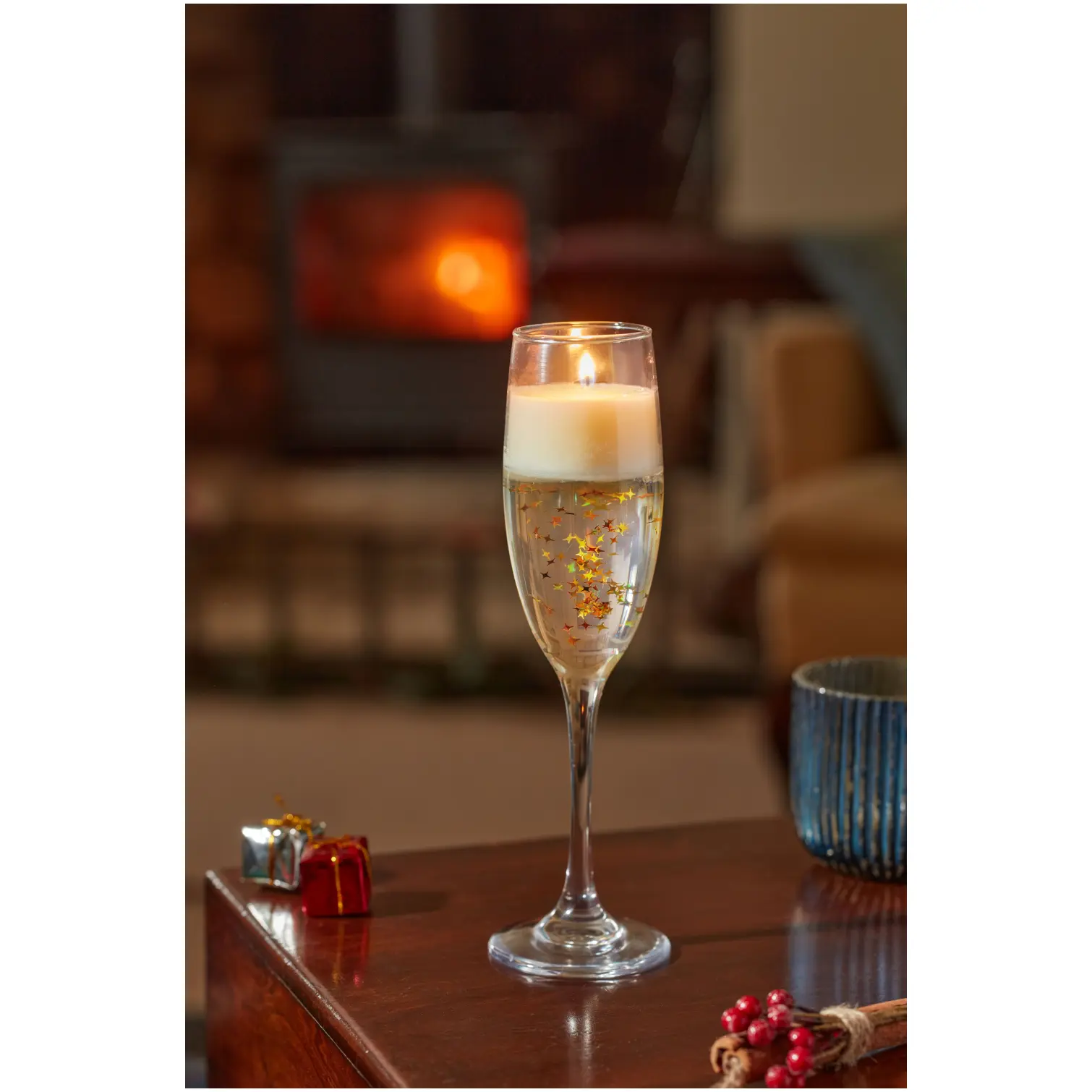 Three Kings Sante Candle Flute 23cm
