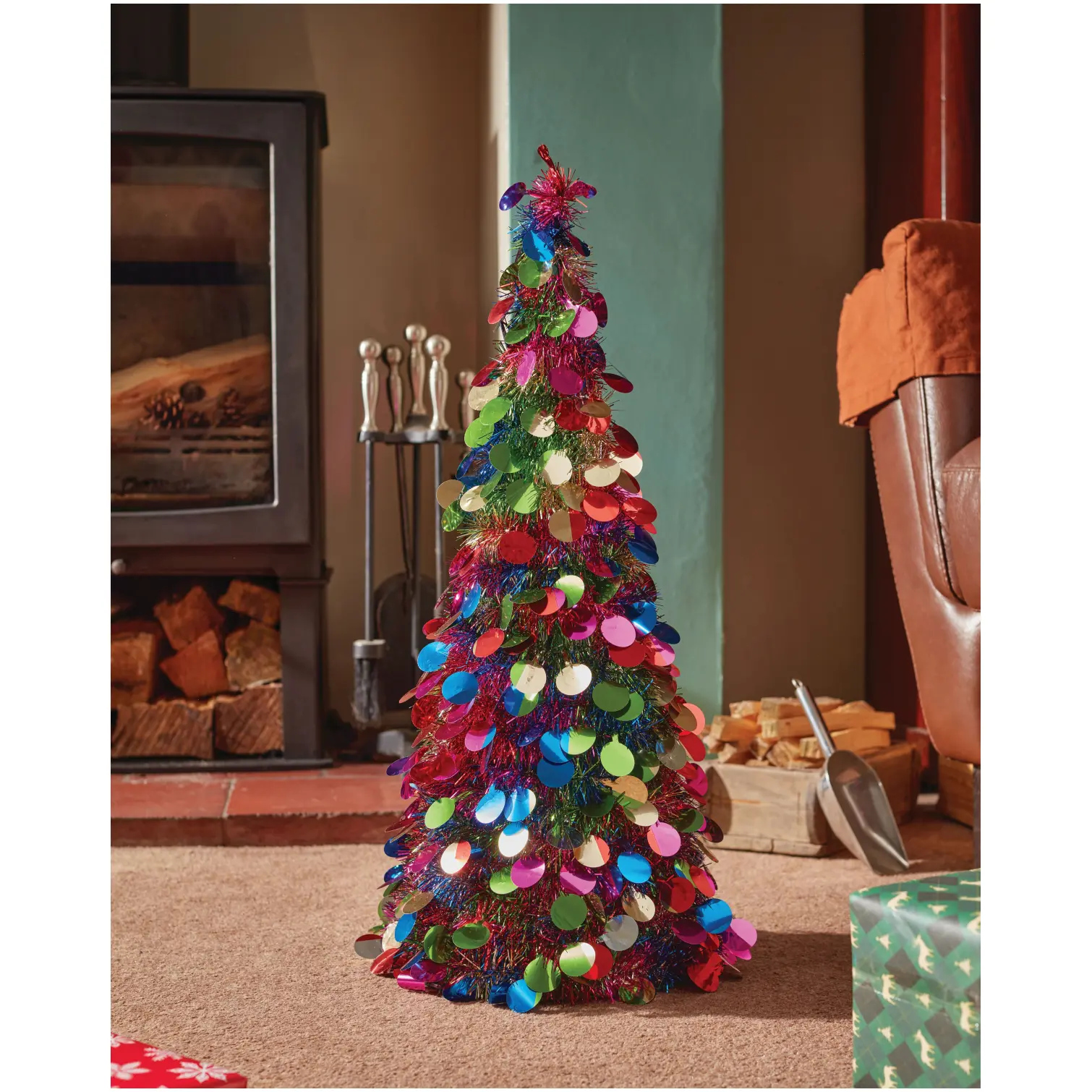 Three Kings X-Bling Cone Bauble 60cm