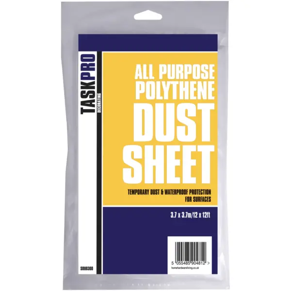 TaskPro Dust Sheet 3.7 x 3.7m