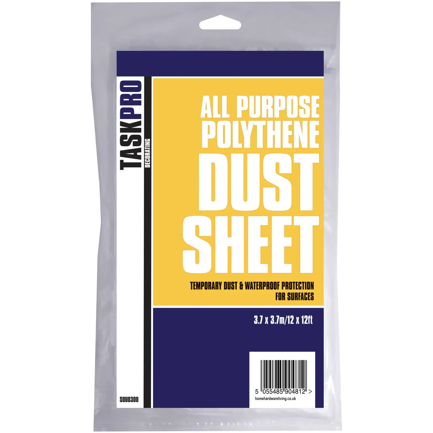 TaskPro Dust Sheet 3.7 x 3.7m