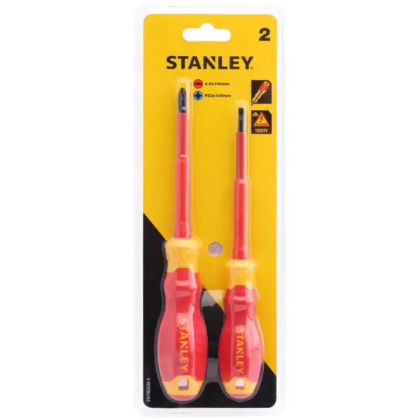 Stanley 2pc VDE Screwdriver Set