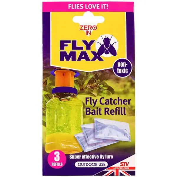 Zero In Fly Catcher Refill Pack of 3
