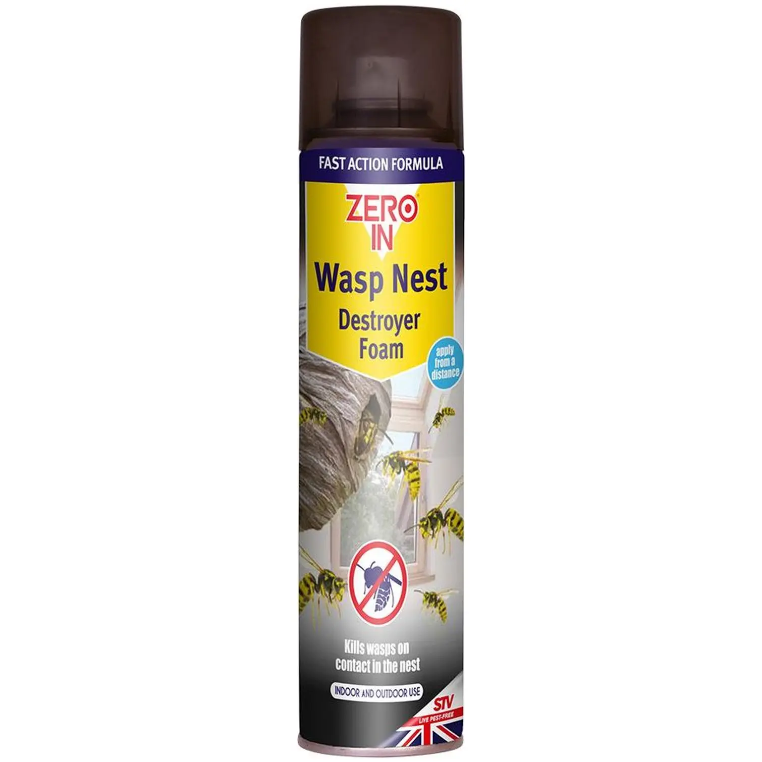 Zero In Wasp Nest Destroyer Foam 300ml