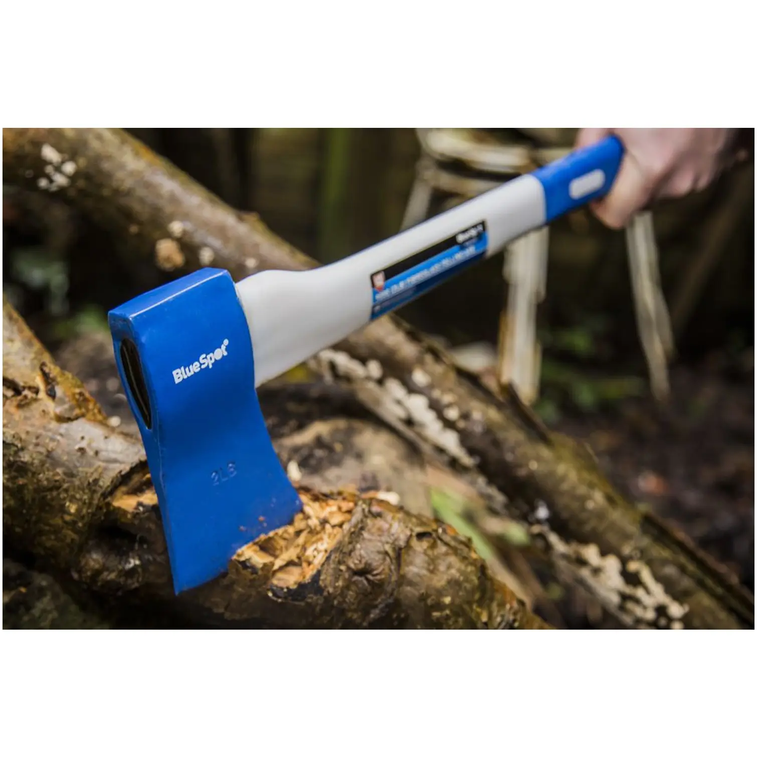 BlueSpot Fibre Glass Shaft Felling Axe 0.9kg