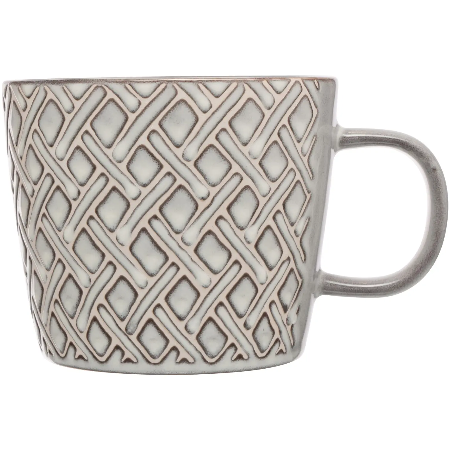 SIIP Reactive Glaze Mug Diamond Grey 350ml
