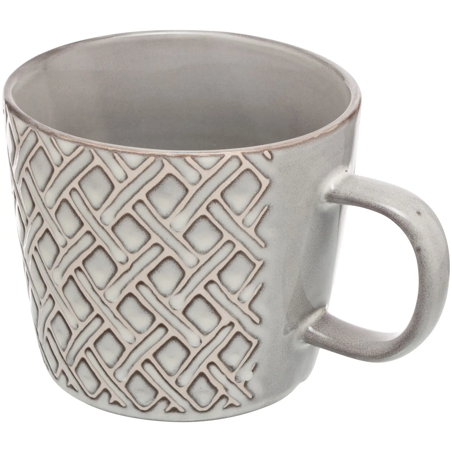 SIIP Reactive Glaze Mug Diamond Grey 350ml