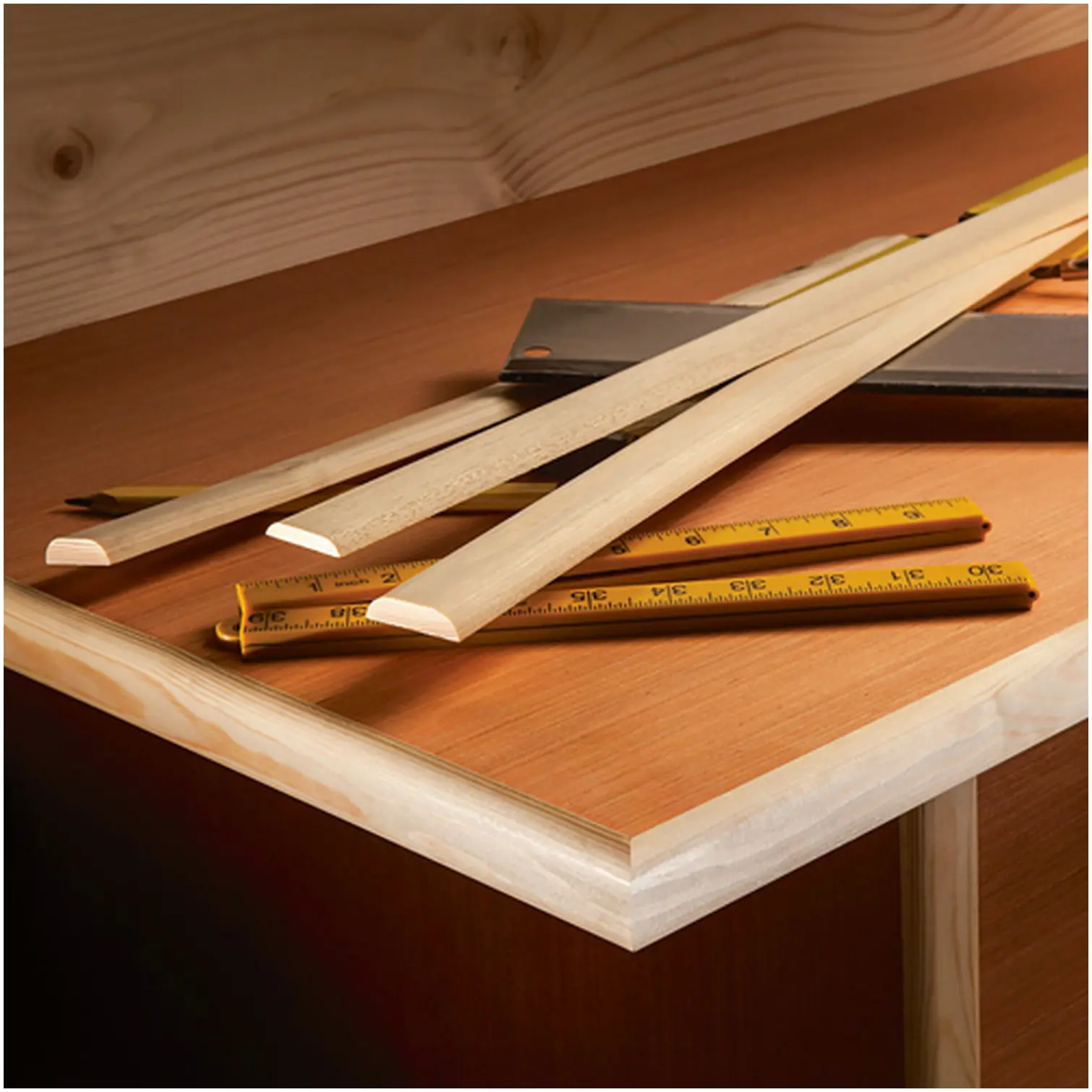 Cheshire Mouldings Pine D Shape 6mm x 25mm x 2.4m