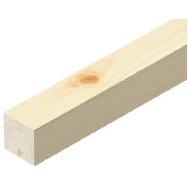 Cheshire Mouldings Pine PSE Timber 34mm x 34mm x 2.4m