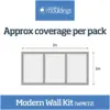 Cheshire Mouldings MDF Modern Wall Panel Kit