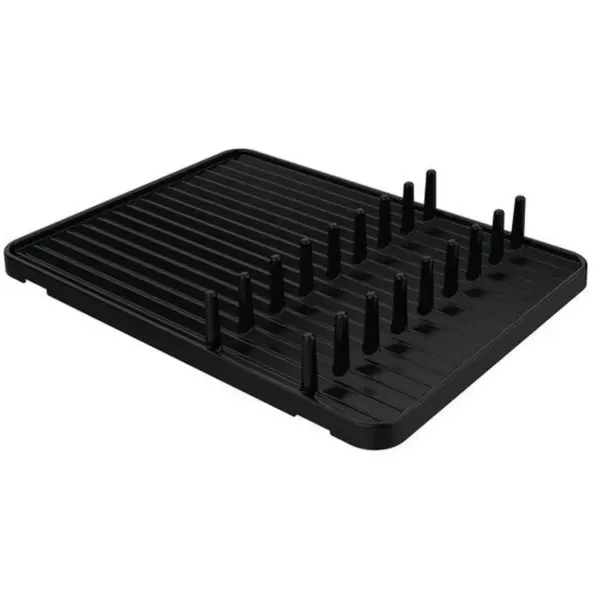Casa&Casa Blanca Plastic Dish Rack Black