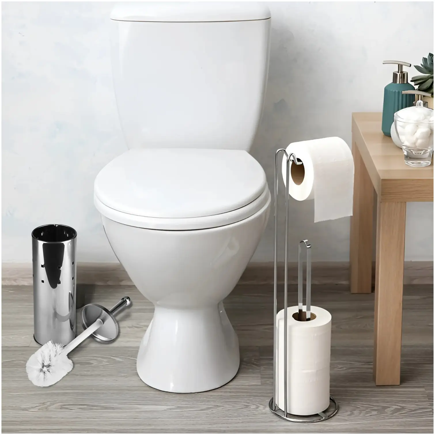 Harewood Toilet Brush Stainless Steel