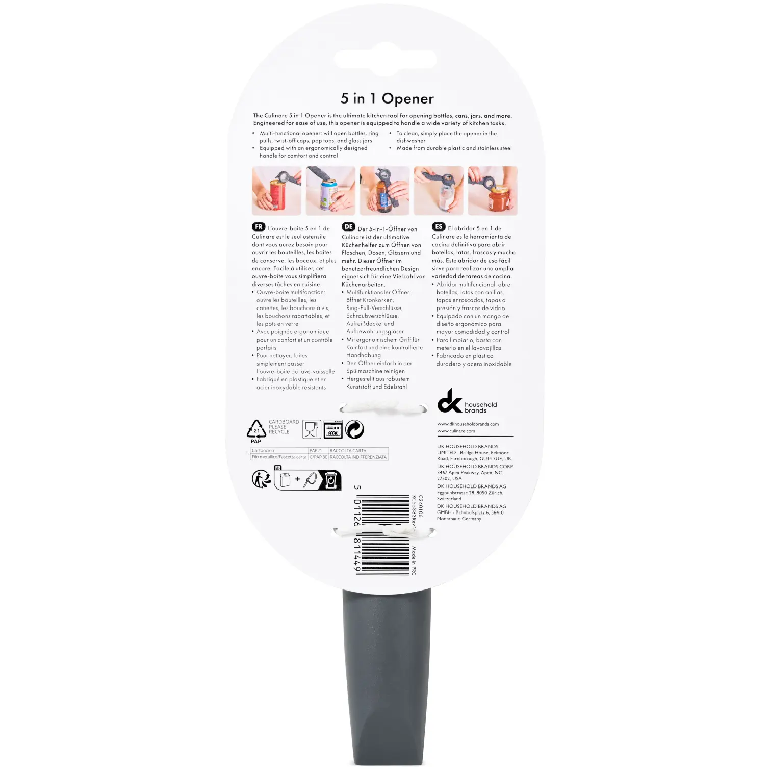 LEV0164_1 Culinare 5 in 1 Opener