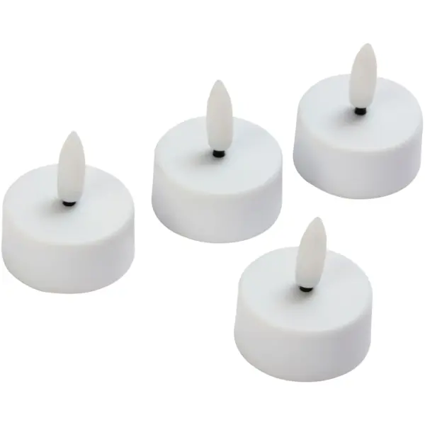 Smart Garden Faux Flame LED T-Lights 4Pk