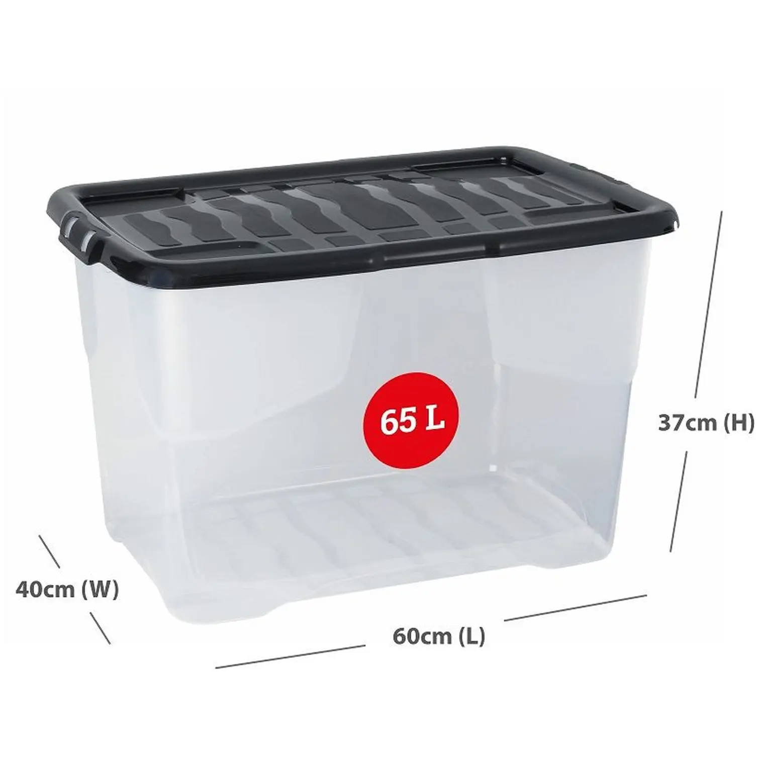 Strata Curve Box 65 Litre - Pack of 3